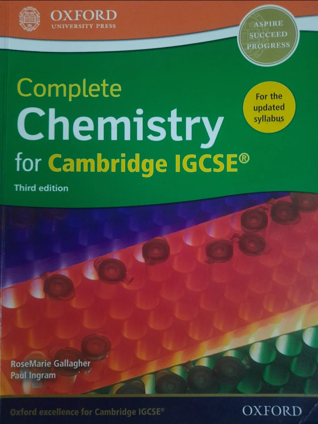 Complete Chemistry for Cambridge IGCSE third edition