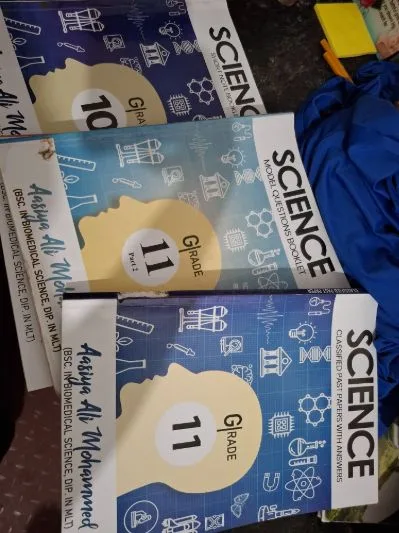 O/L science short note Booklets (Grade 10 & 11): There r 6 books in total