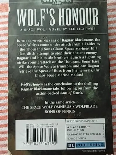 Wolf's Honour