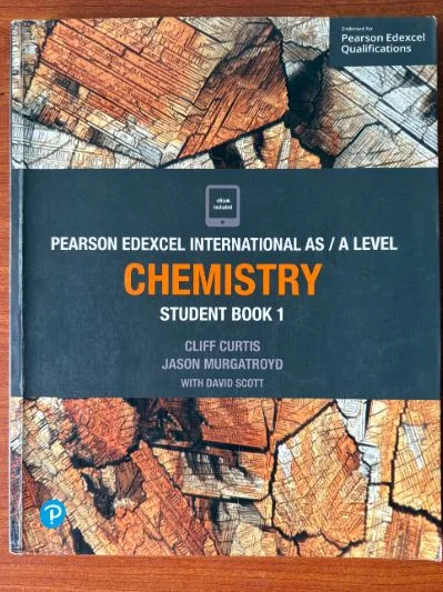 Pearson Edexcel International AS/A Level: Chemistry Student Book 1