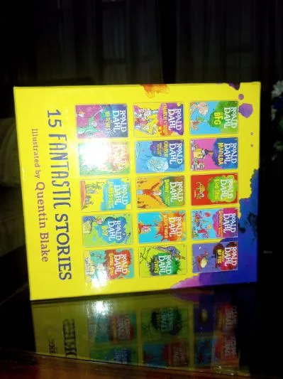 Roald Dahl Collection 15 Fantastic Stories Box Set Including Boy, The BFG, Matilda and Charlie and the Chocolate Factory
