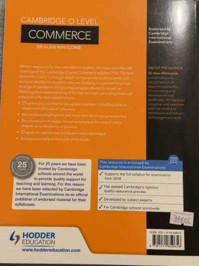 Cambridge o Level Commerce