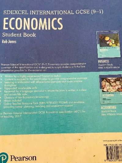 Edexcel IGCSE (9-1) Economics Student Book