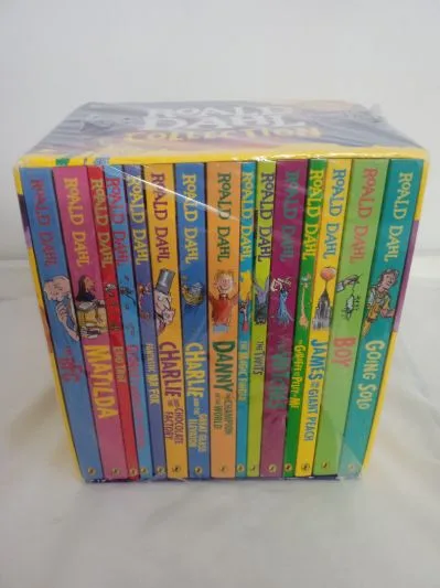 Roald Dahl Collection 15 Fantastic Stories Box Set Including Boy, The BFG, Matilda and Charlie and the Chocolate Factory